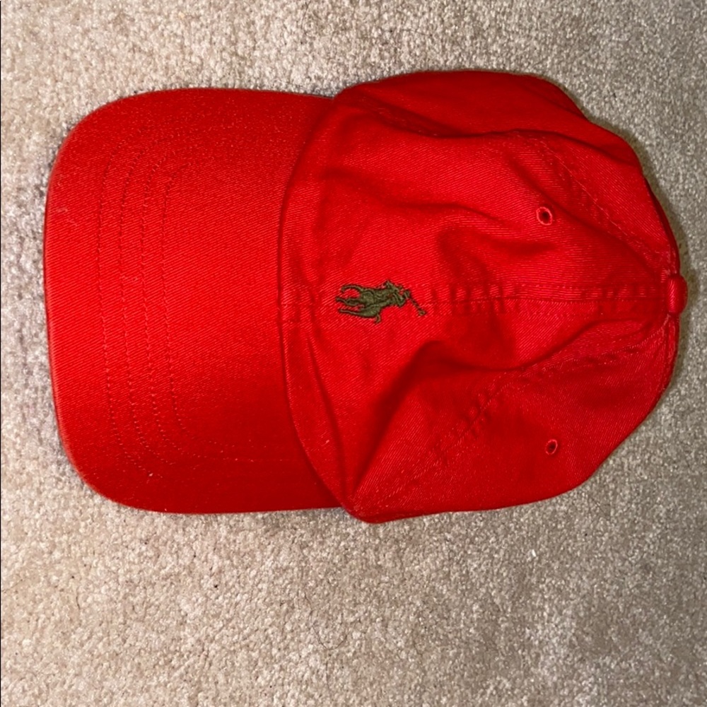 Red Polo Hat